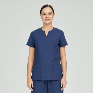 Amelia Space Scrub Top