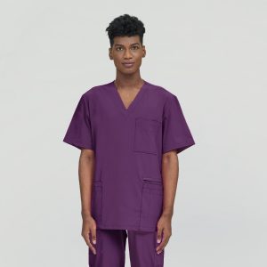 Charlie Purple Rain Scrub Top