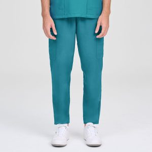 Parker Teal Scrub Pants